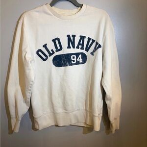 Old Navy 94 Vintage Pullover Y2K Retro Sweatshirt Minimalist Casual